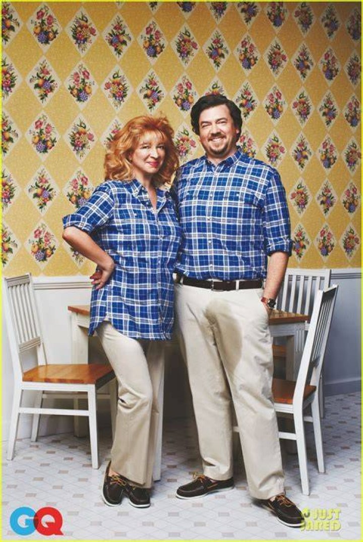 Danny McBride and Maya Rudolph Awkward Family Photos for GQ 2013