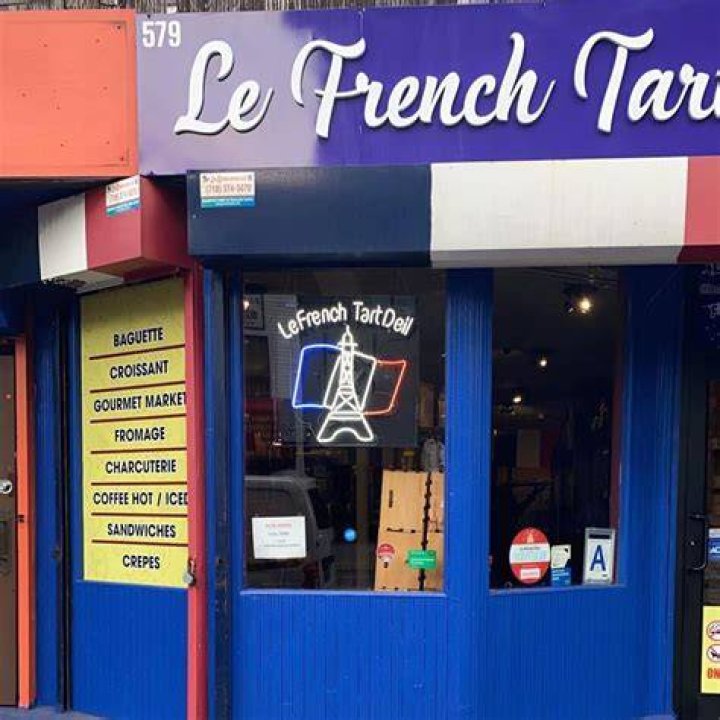 Menu at Le French Tart restaurant, New York City