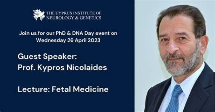 Prof Dr Kypros Nicolaides YouTube
