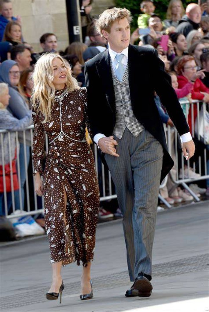 Sienna Miller with boyfriend Lucas Zwirner in New York City GotCeleb